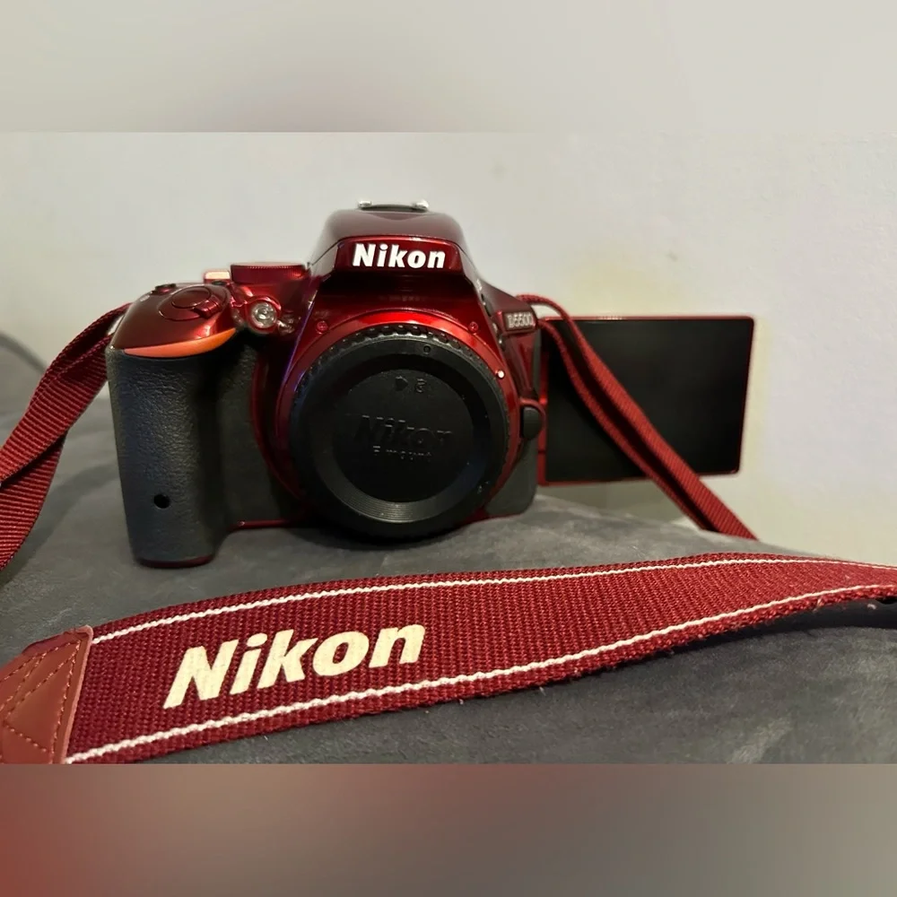 Nikon d5500 barely